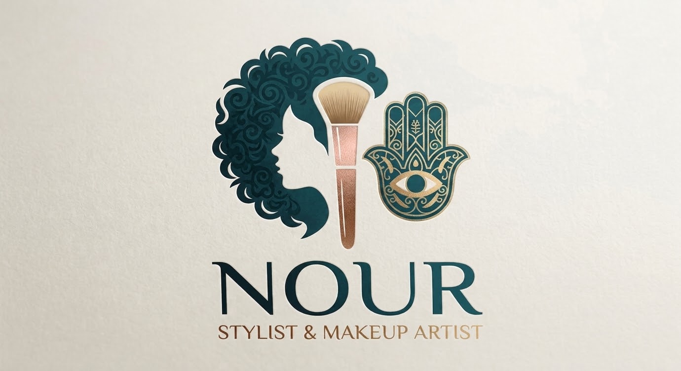 Nour Stylist & Makeup Artist Logo